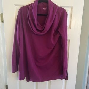 Zelos fusia cowl neck top